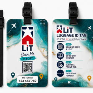 Printed PVC Cards - Luggage tags